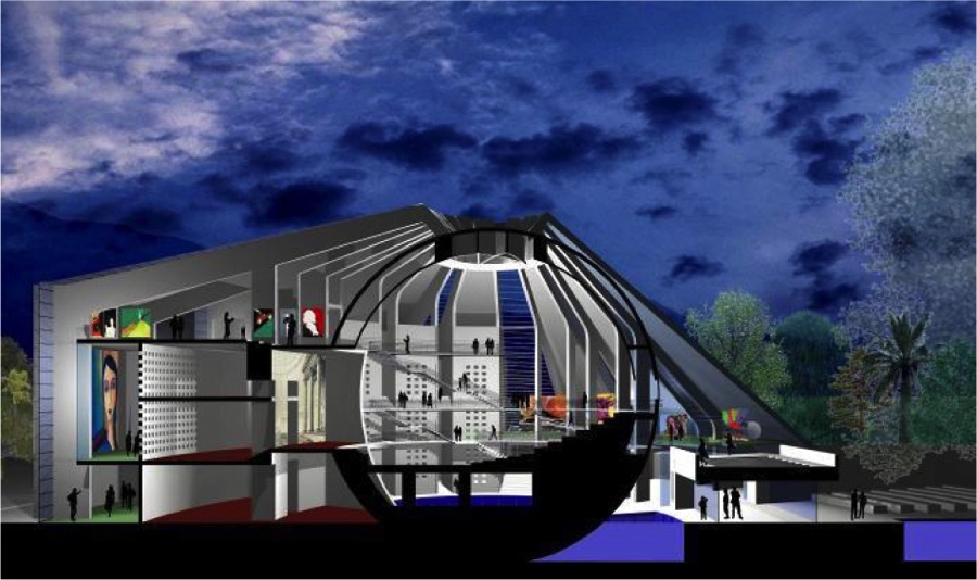 DESIGN OF FUNCTIONAL, URBAN AND ARCHITECTURAL REORGANIZATION OF Q.N.K. TO NATIONAL DRAMA THEATRE AND PERFORMING ART CENTER