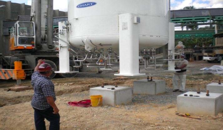VAPORIZED LIQUID NATURAL GAS STATION EMPRESAS TERMOENVASES