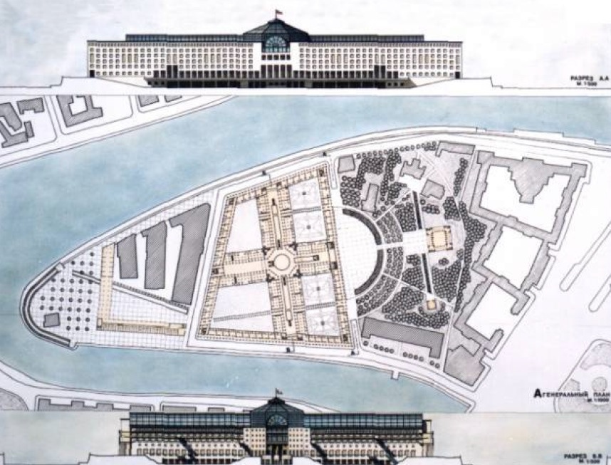 TRANSFORMATION OF THE WEST PART OF MOSCOVA ISLAND